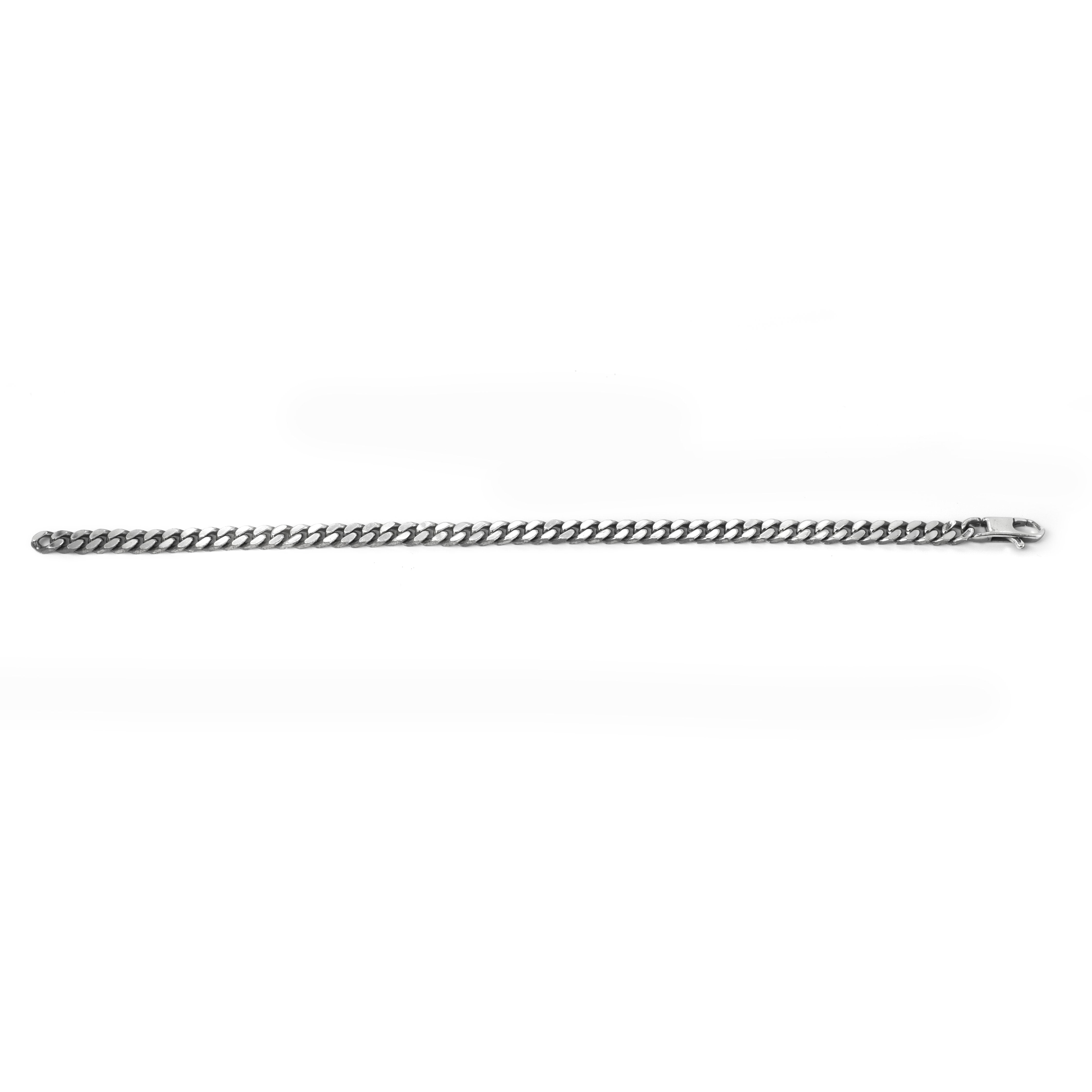 BRACCIALE GRUMETTA QUADRATA FILO 150 / ARGENTO BRU