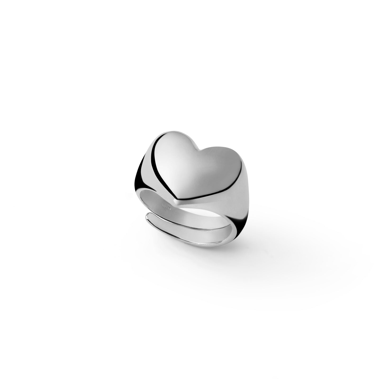 Anello Unoaerre in Argento Bianco