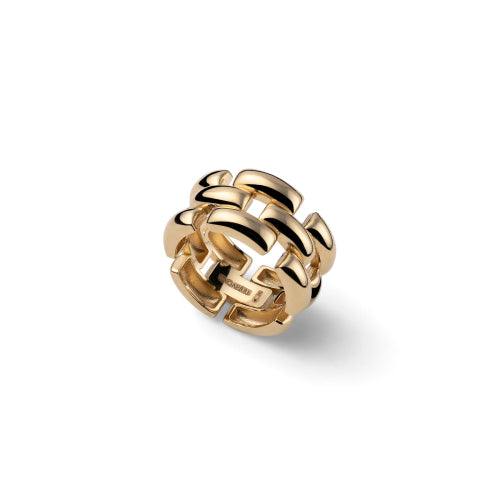 Anello Unoaerre in Argento Giallo