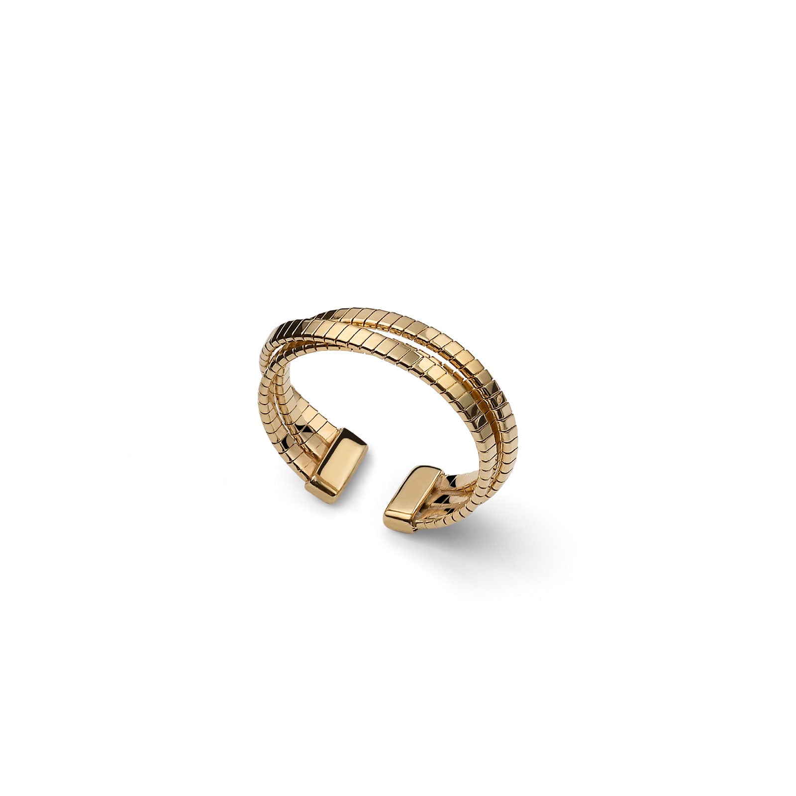 Anello Unoaerre in Argento Giallo