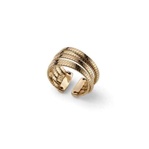 Anello Unoaerre in Argento Giallo