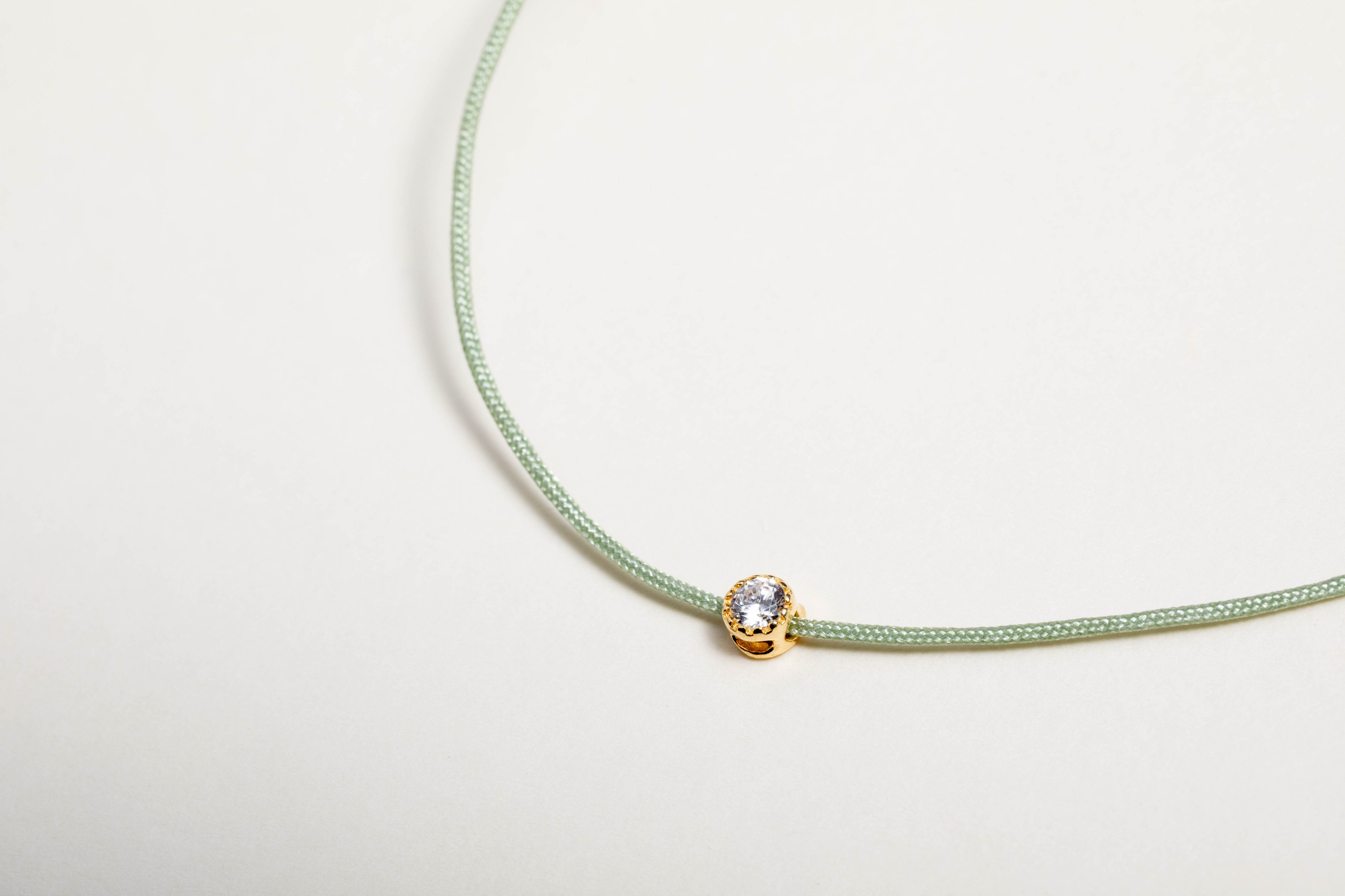 Bracciale filo con zircone