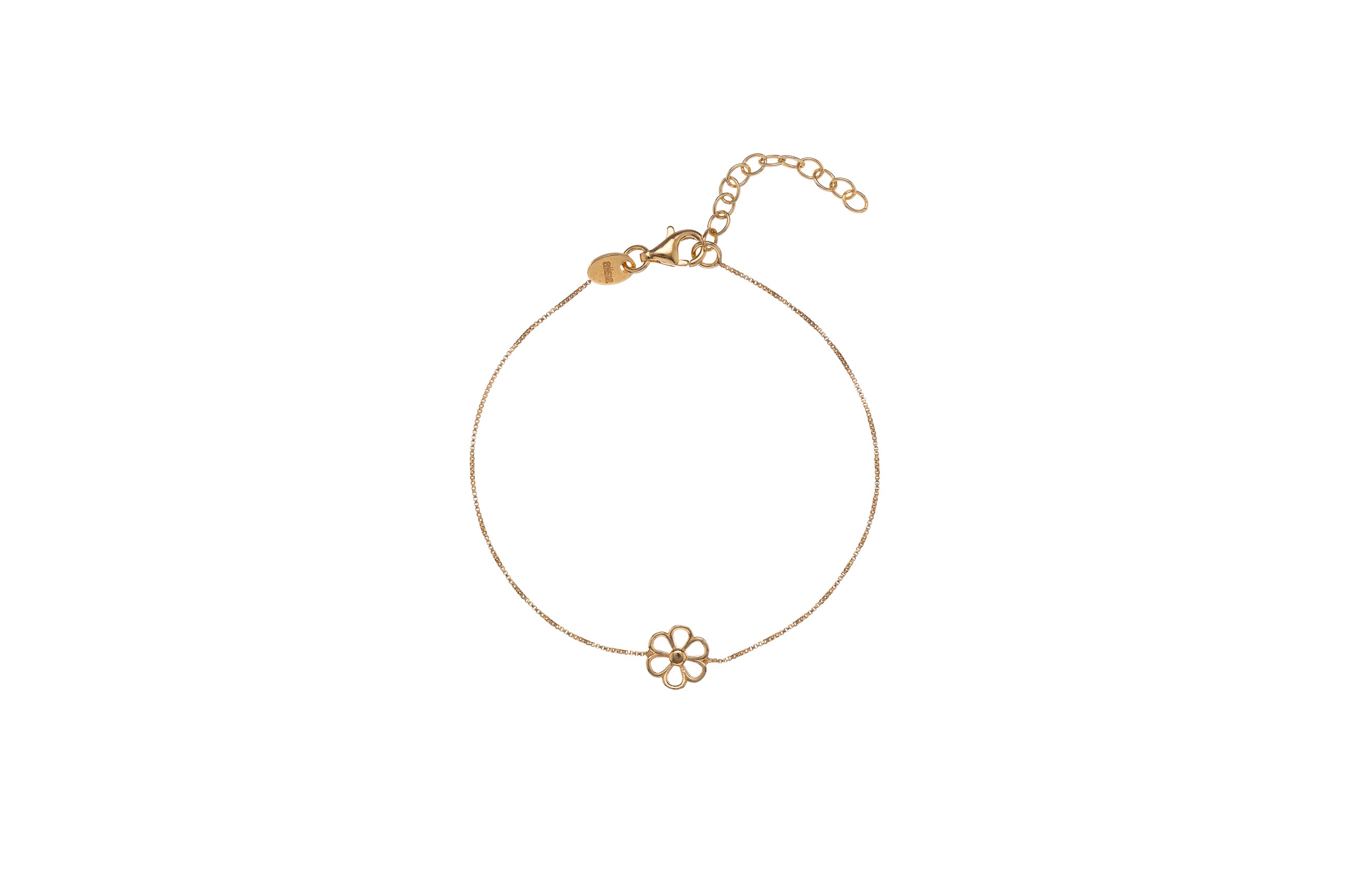 Bracciale profilo fiore