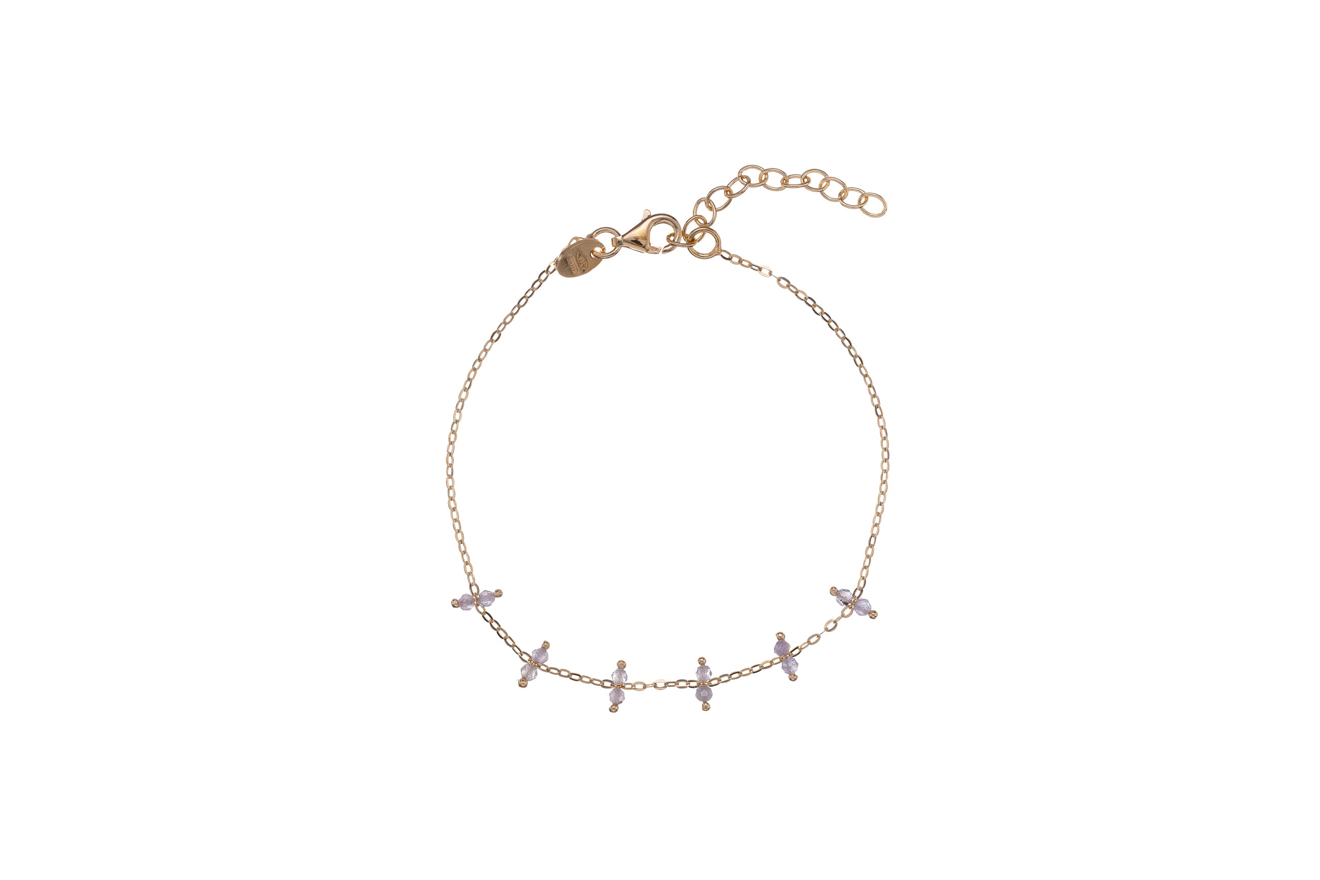 Bracciale tormaline saldate