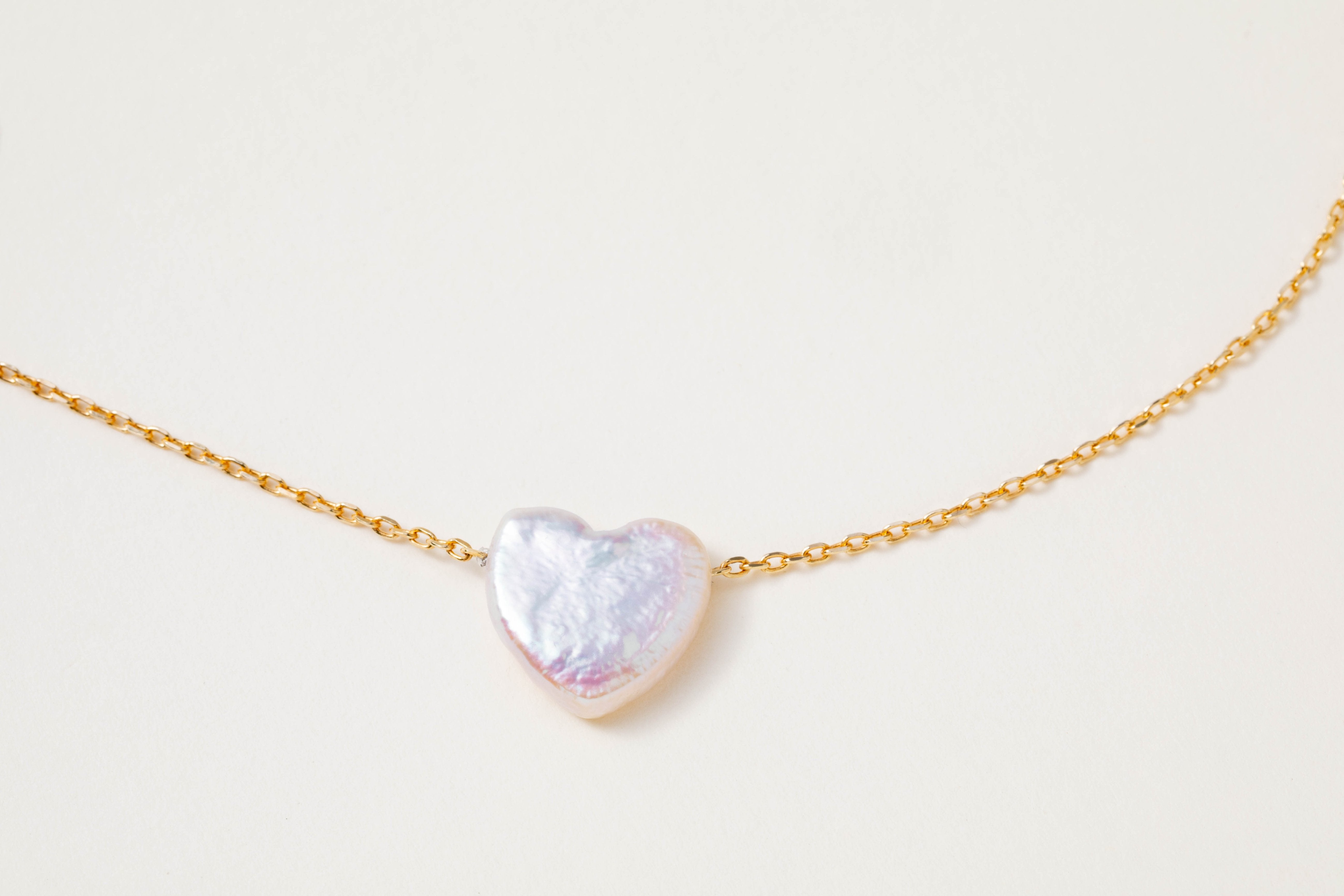 Bracciale con perla cuore
