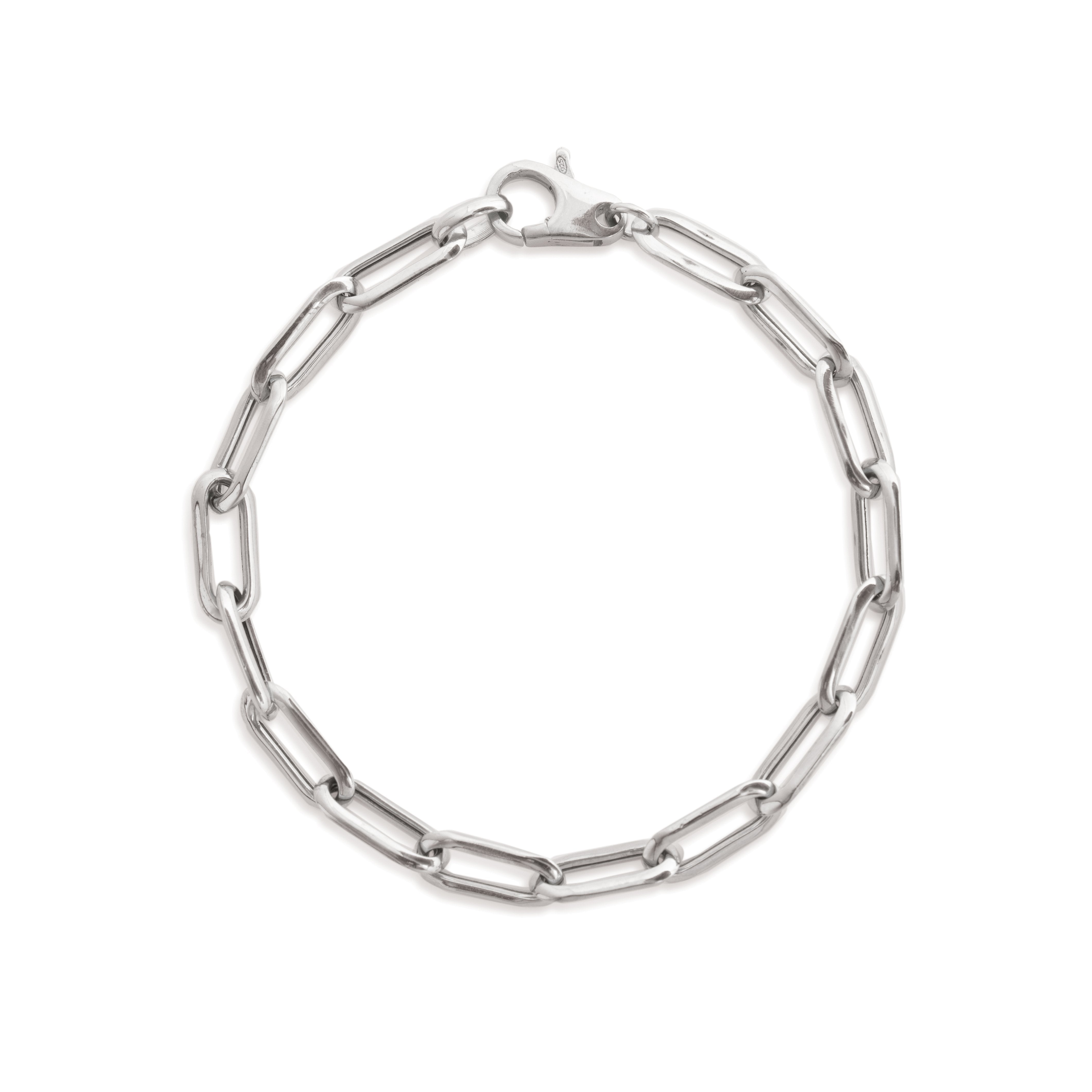 Bracciale Losanghe Lucida ag925 cm 18