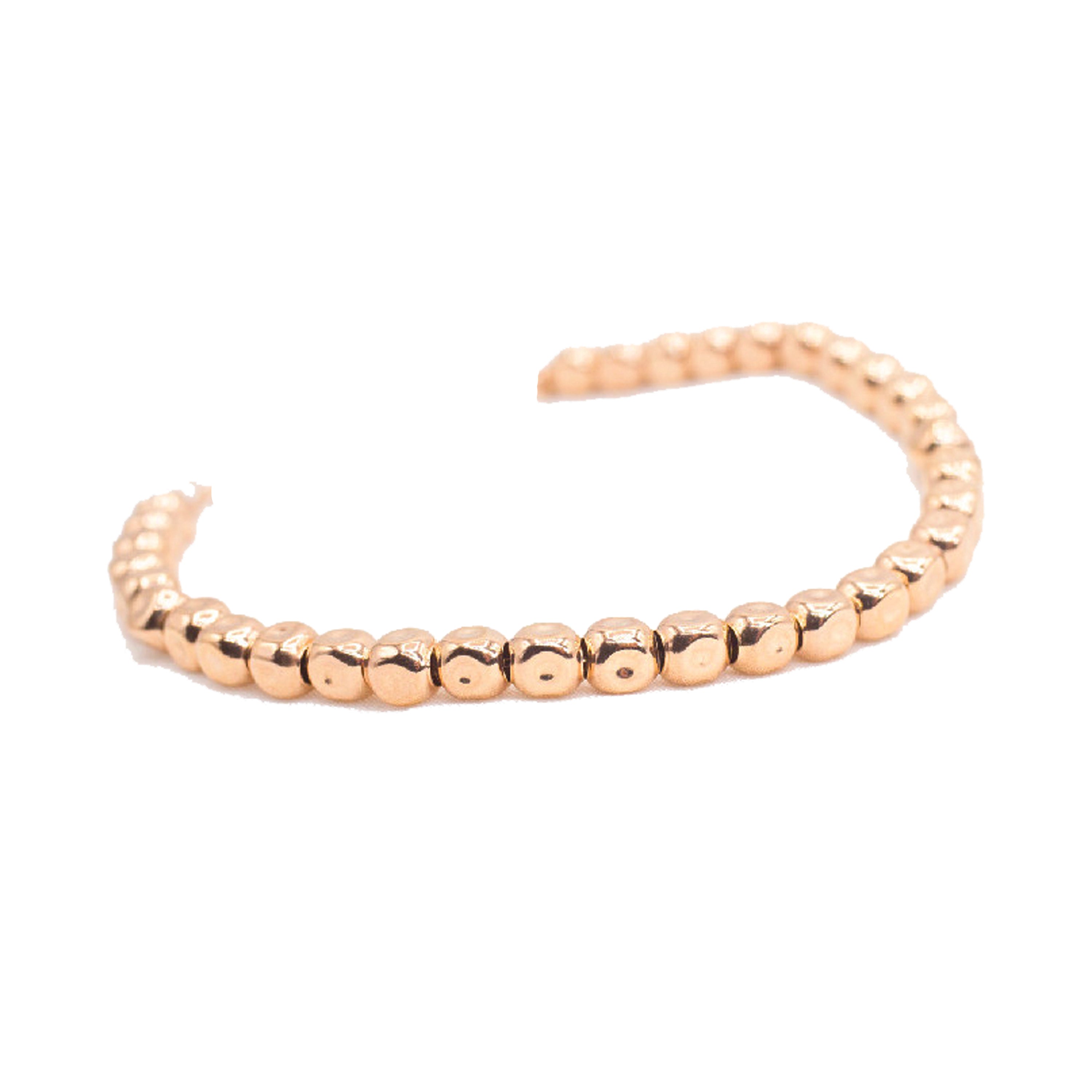 Bracciale dadino ag925 rosè cm 19