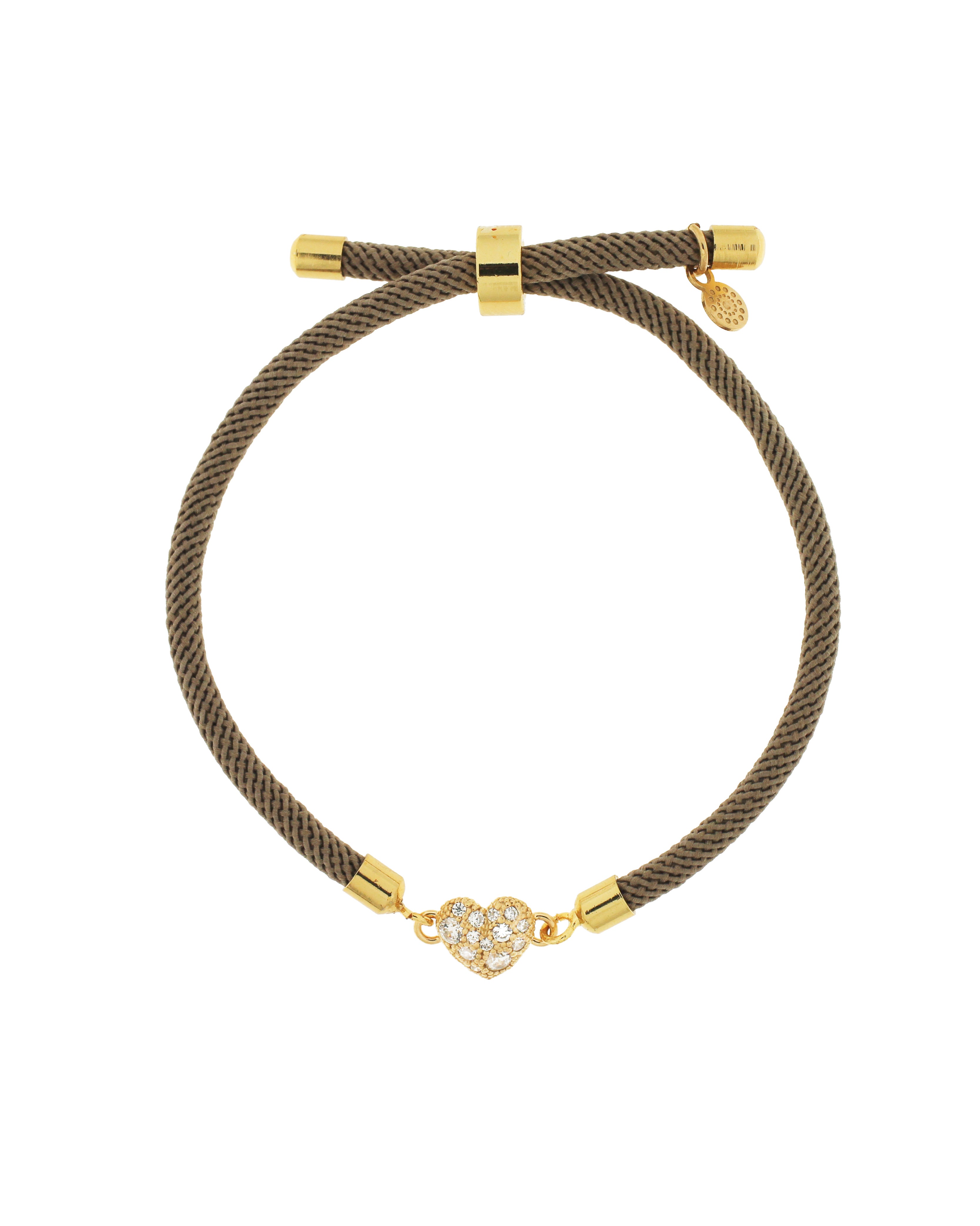 Bracciale EveryDay Cuore Beige Metallo e ag925dorato