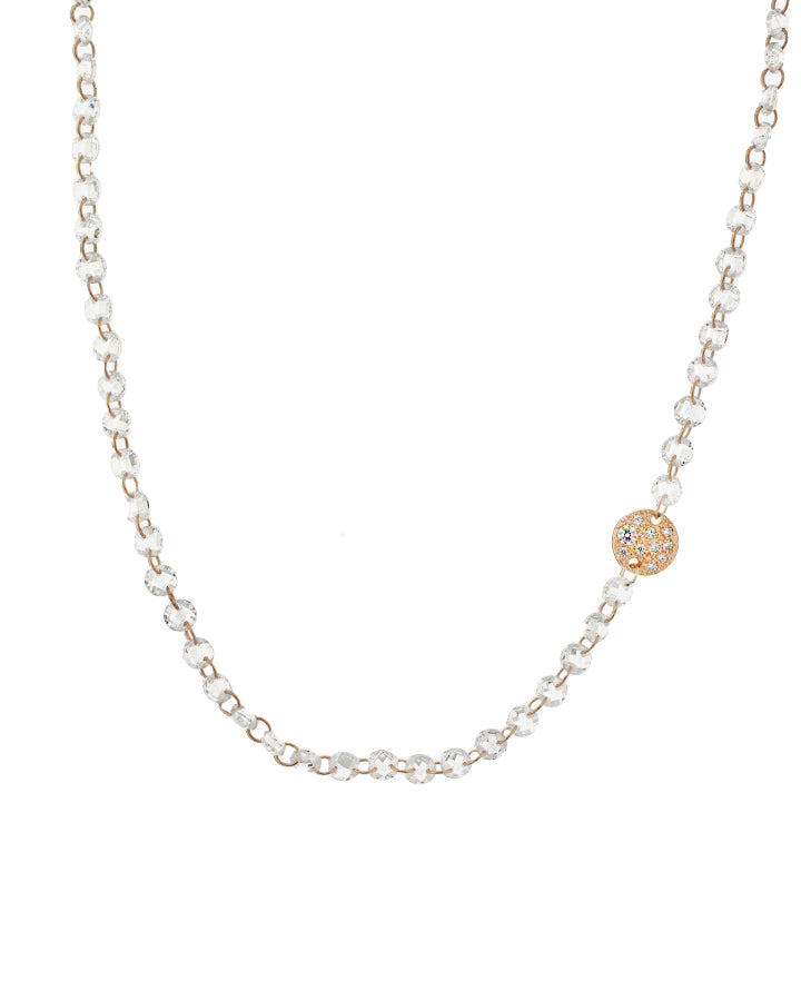 Collana Dadino Diamantato ag925 cm 80