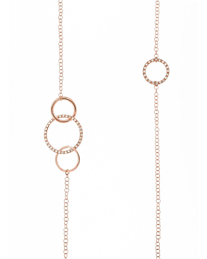 Collana Dadino Diamantato ag925 cm 80