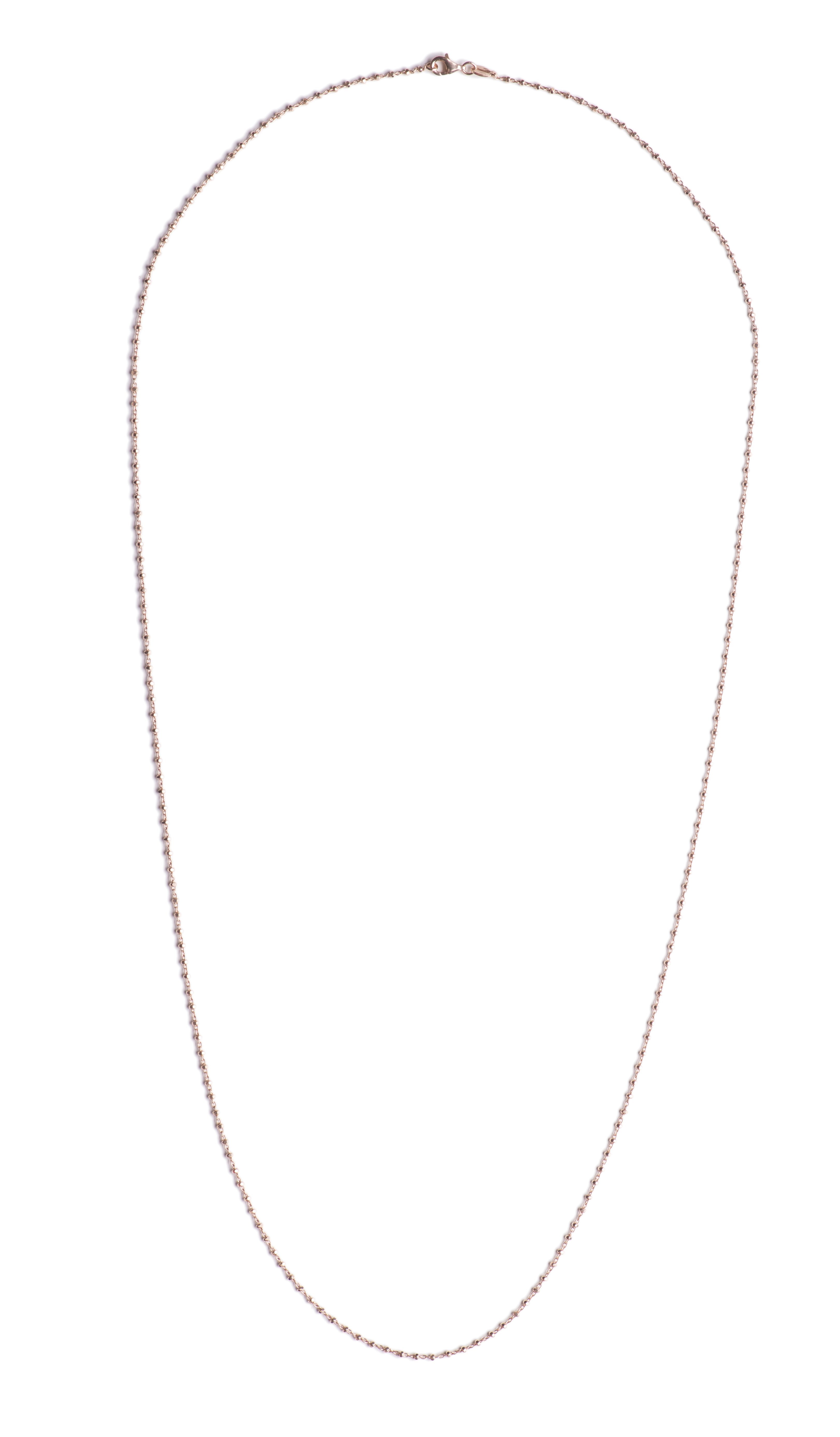 Collana Dadino Diamantato ag925 rosè cm 80