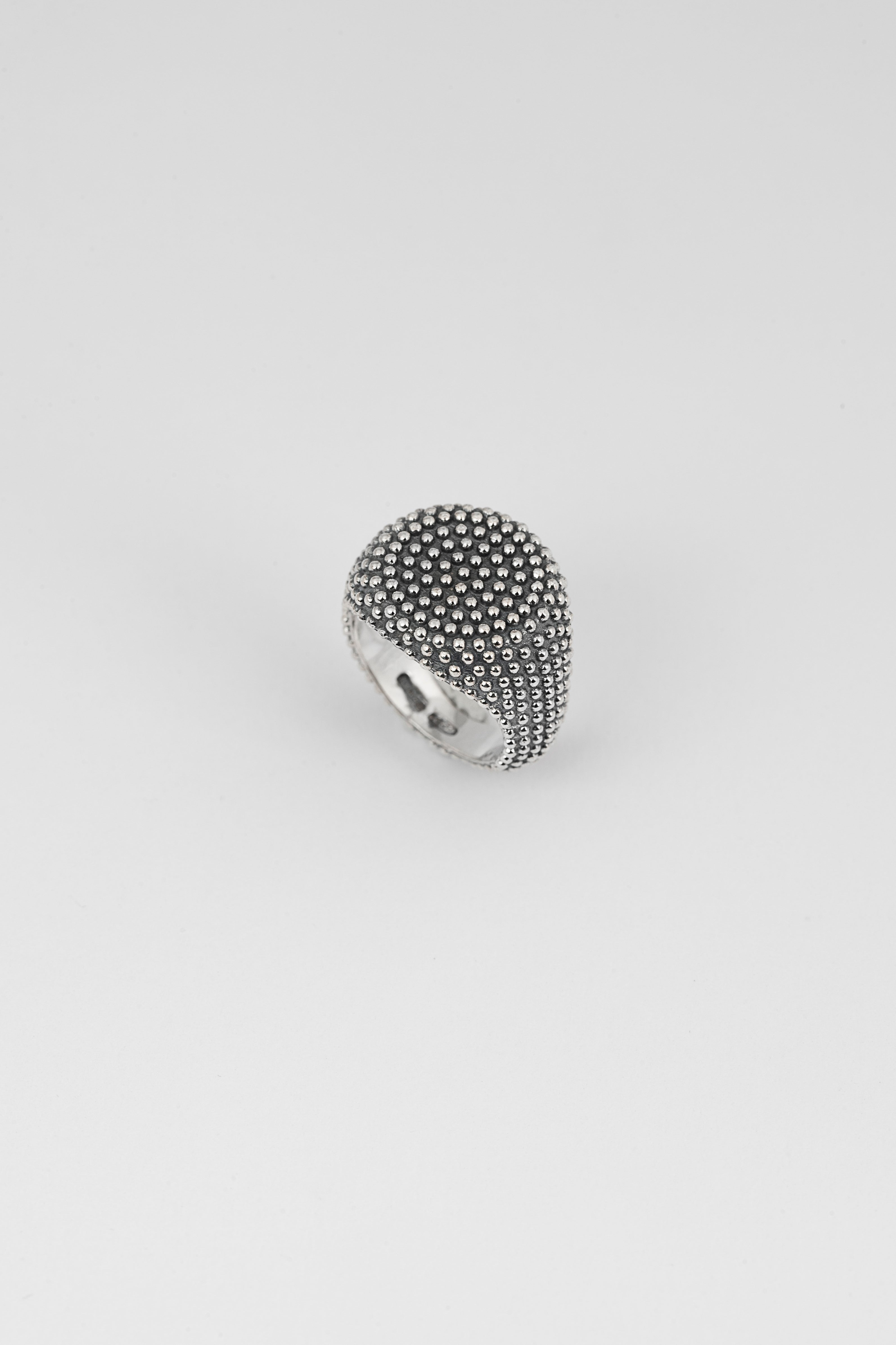 CHEVALIER TONDO PUNTINATO MIGNOLO / ARGENTO BRUNIT