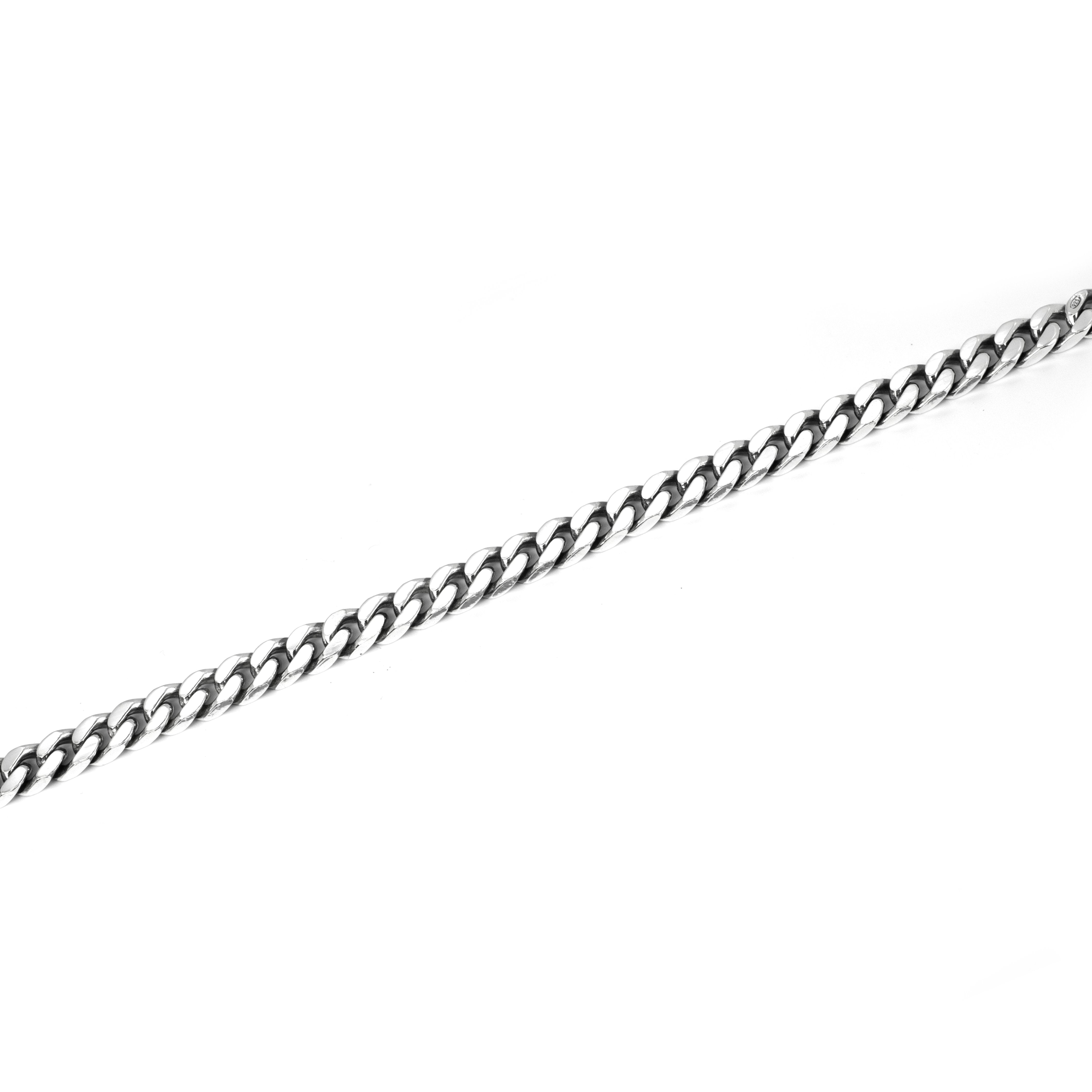 BRACCIALE GRUMETTA QUADRATA FILO 200 / ARGENTO BRU