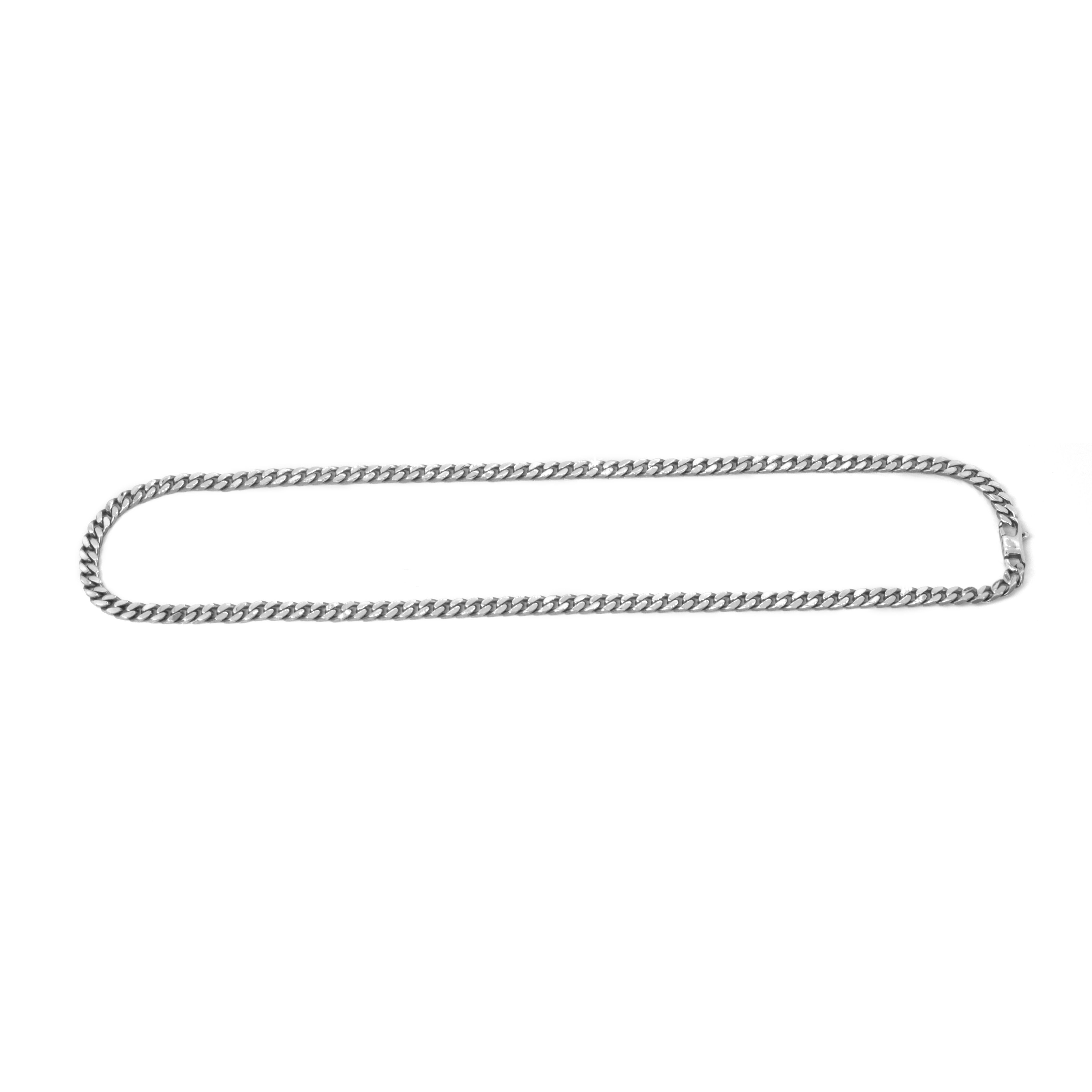 COLLANA GRUMETTA QUADRATA FILO 150 / ARGENTO BRUNI