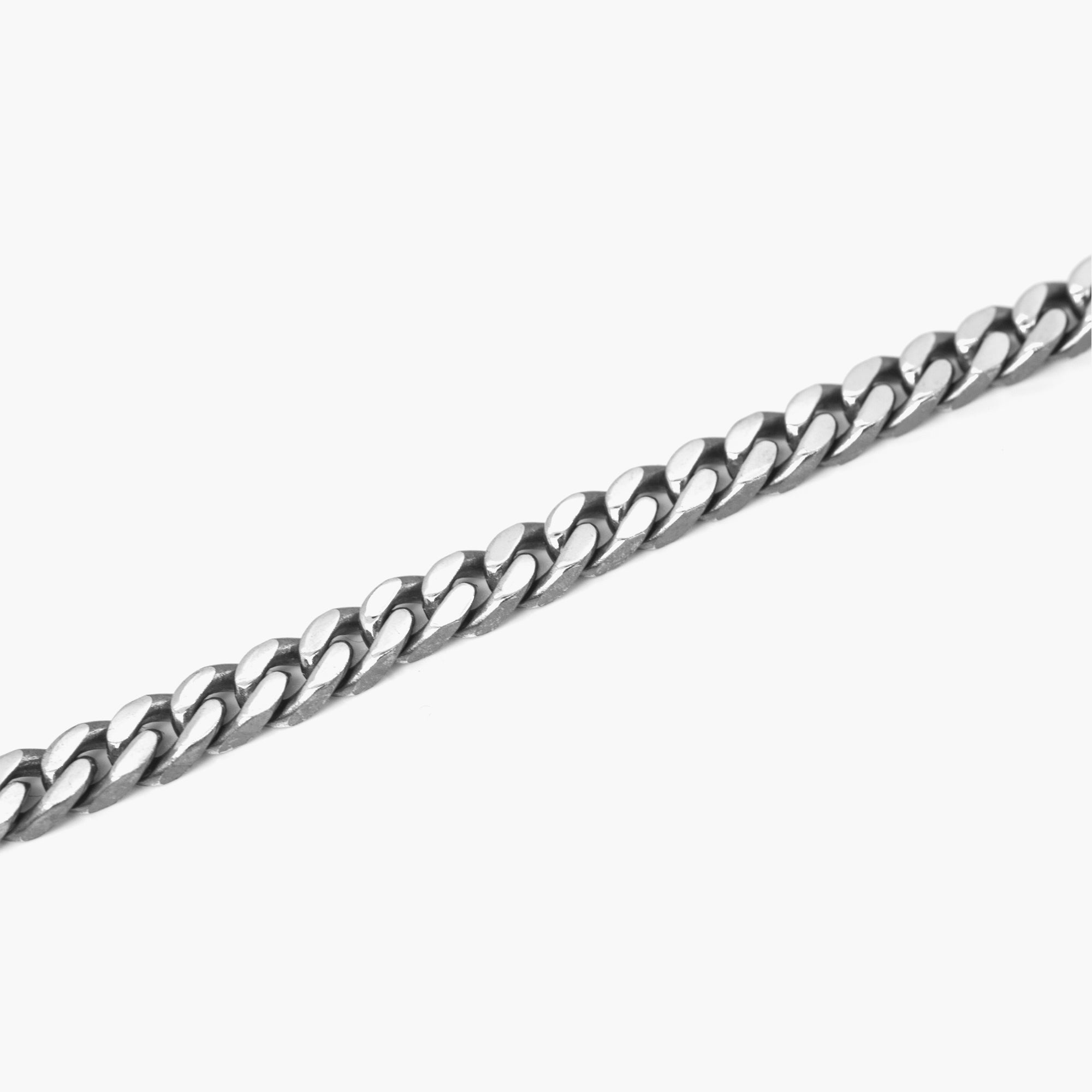 COLLANA GRUMETTA QUADRATA FILO 150 / ARGENTO BRUNI