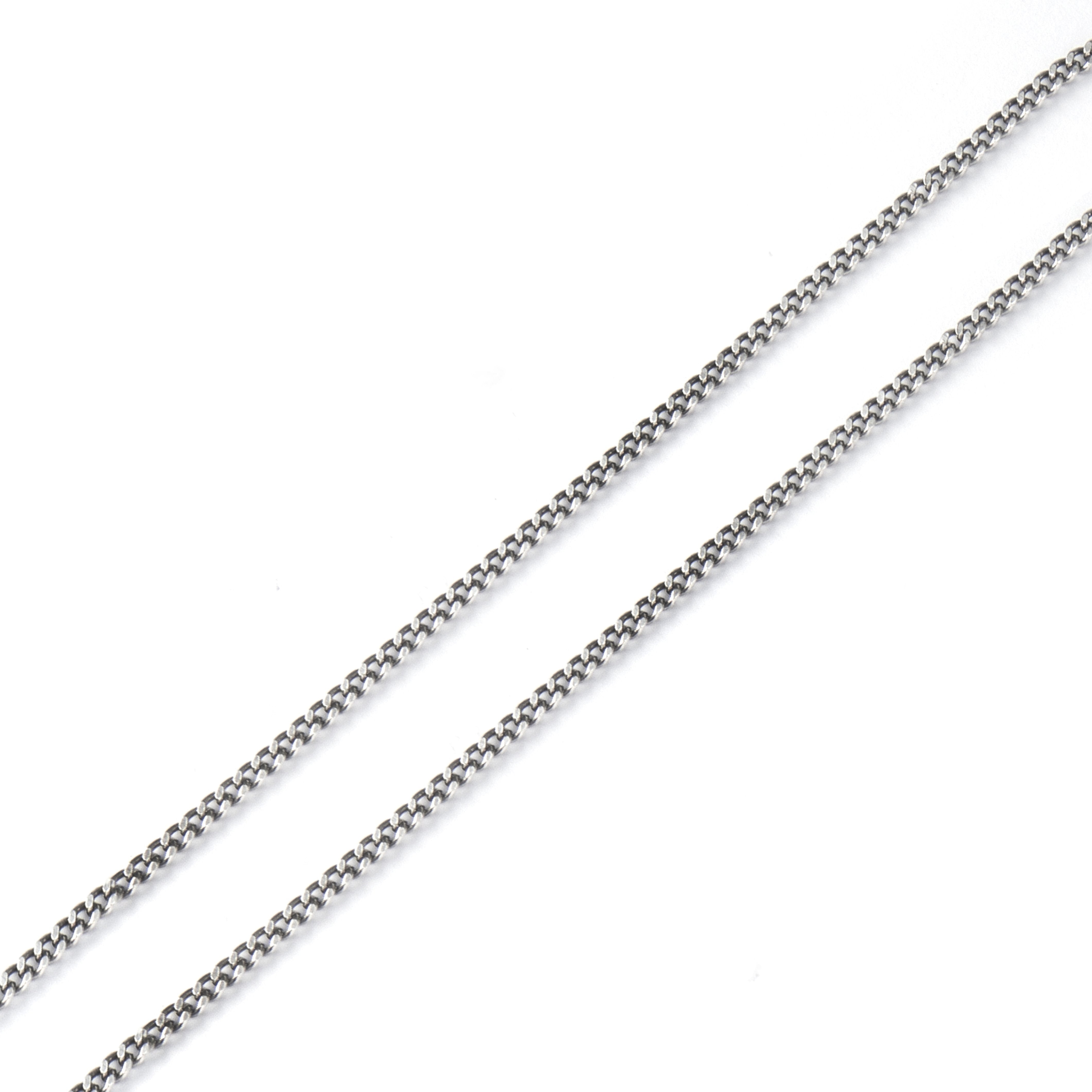 COLLANA GRUMETTA FILO 060 / ARGENTO BRUNITO LUCIDO
