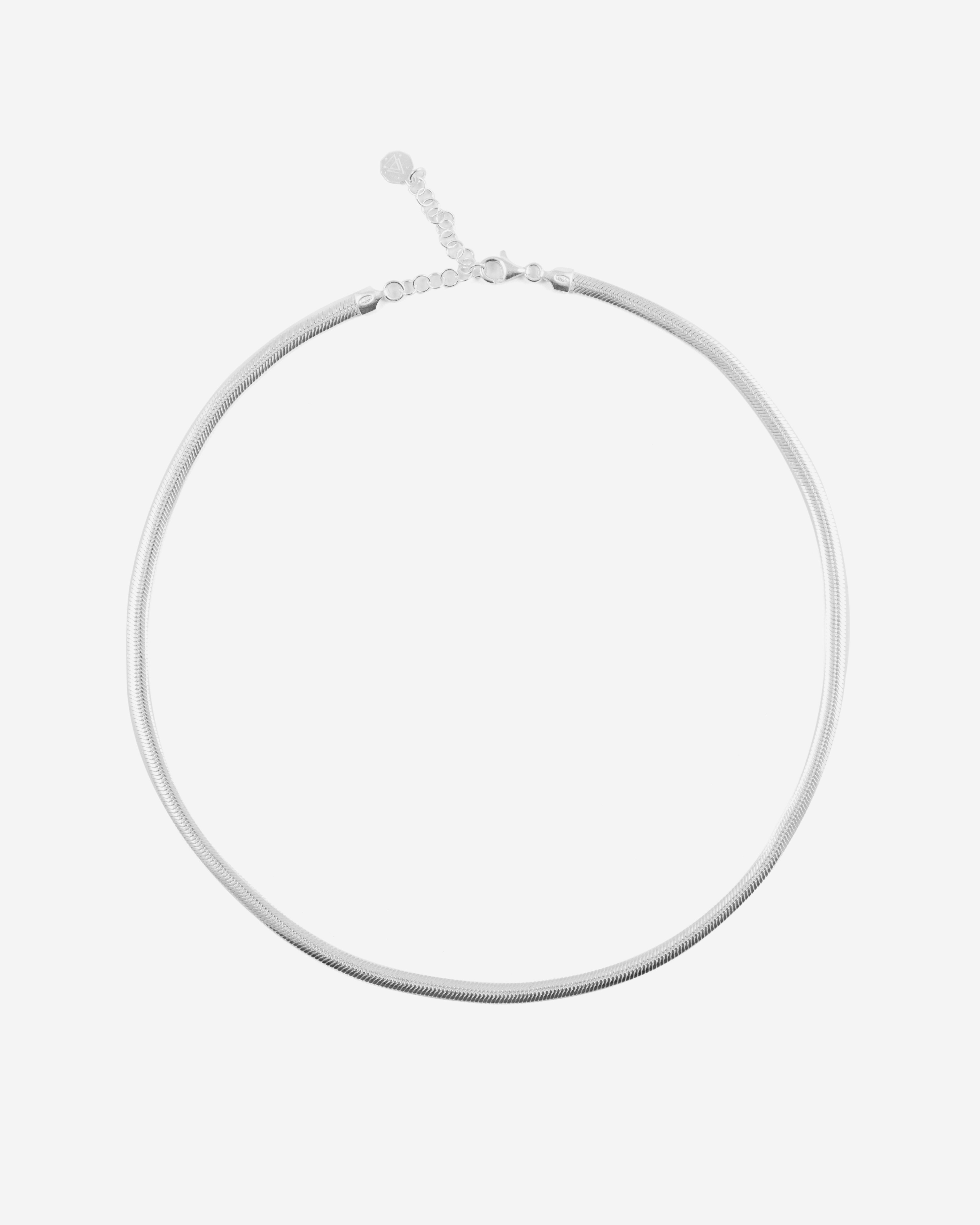 COLLANA MAGIC OVALE 60 / ARGENTO LUCIDO