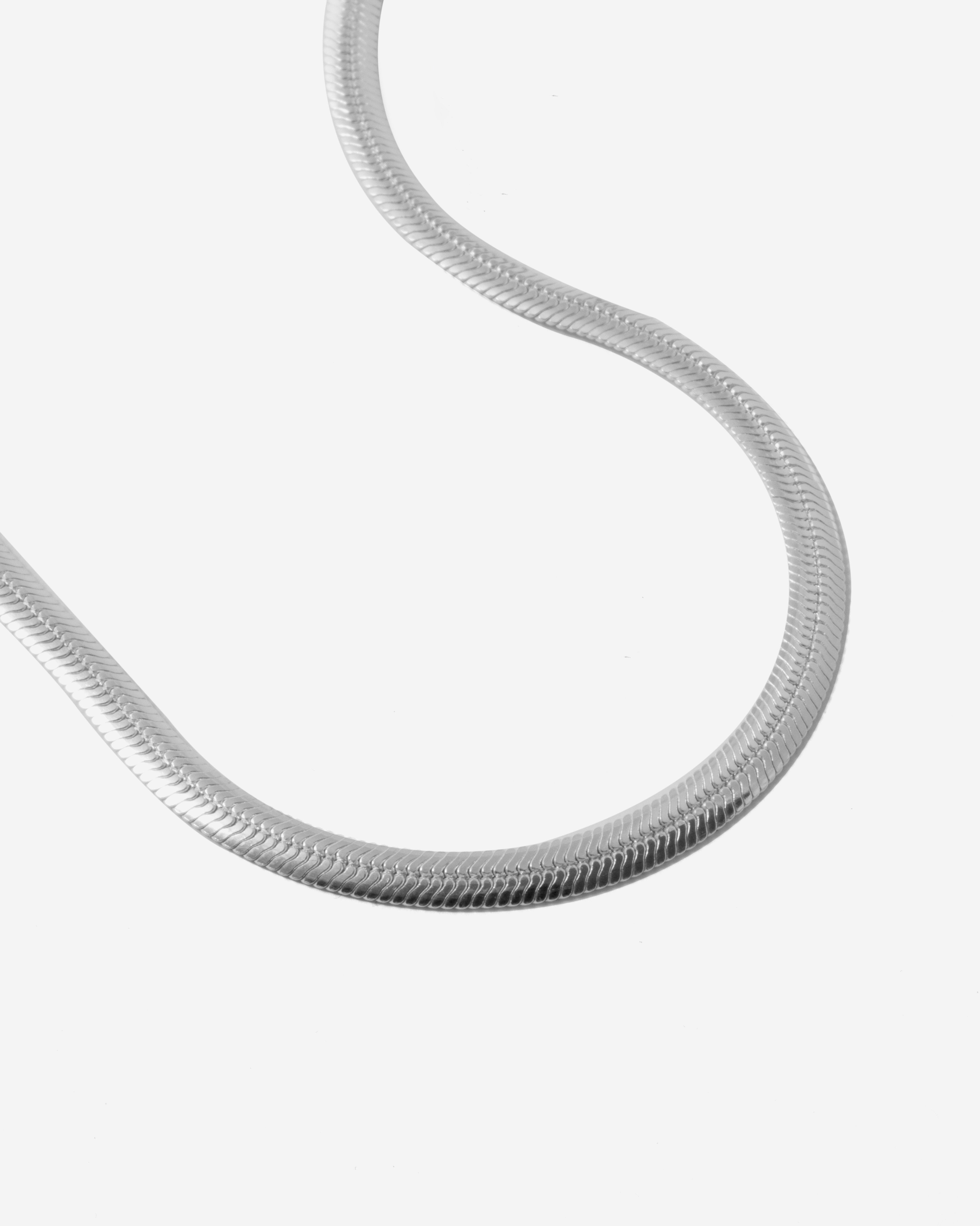 COLLANA MAGIC OVALE 60 / ARGENTO LUCIDO