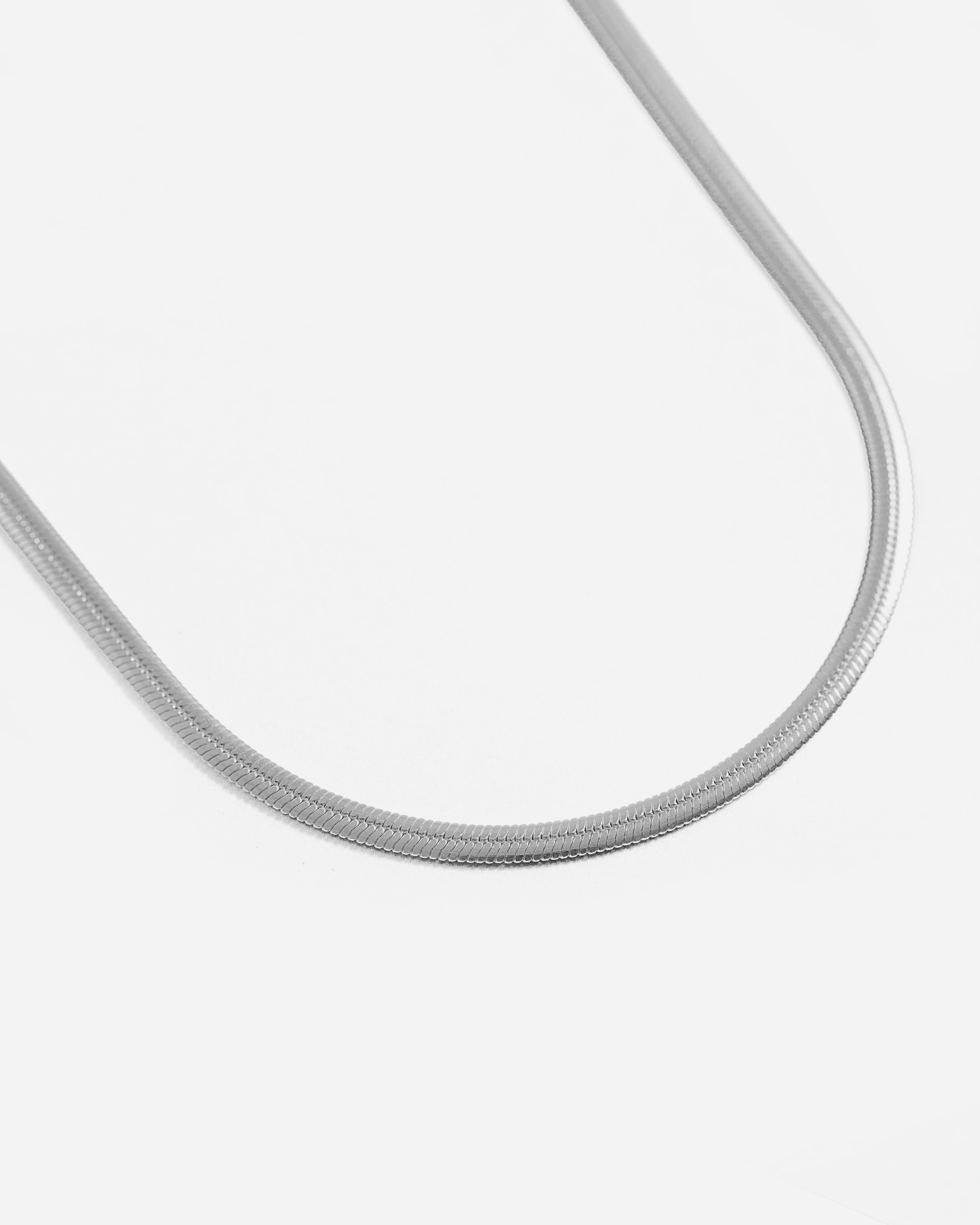 COLLANA MAGIC 35 OVALE / ARGENTO LUCIDO
