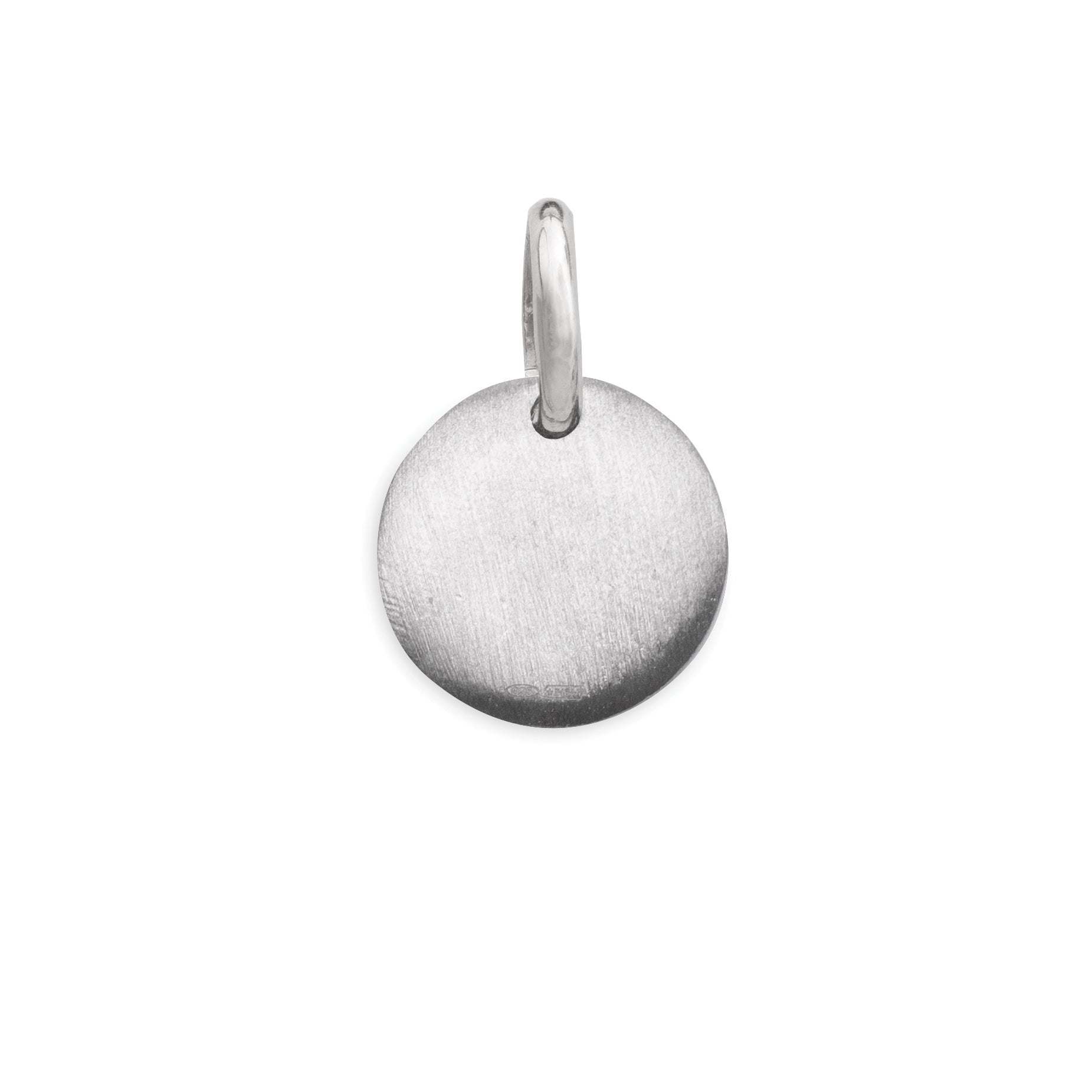 Pendente Tondo Grande Bianco ag925