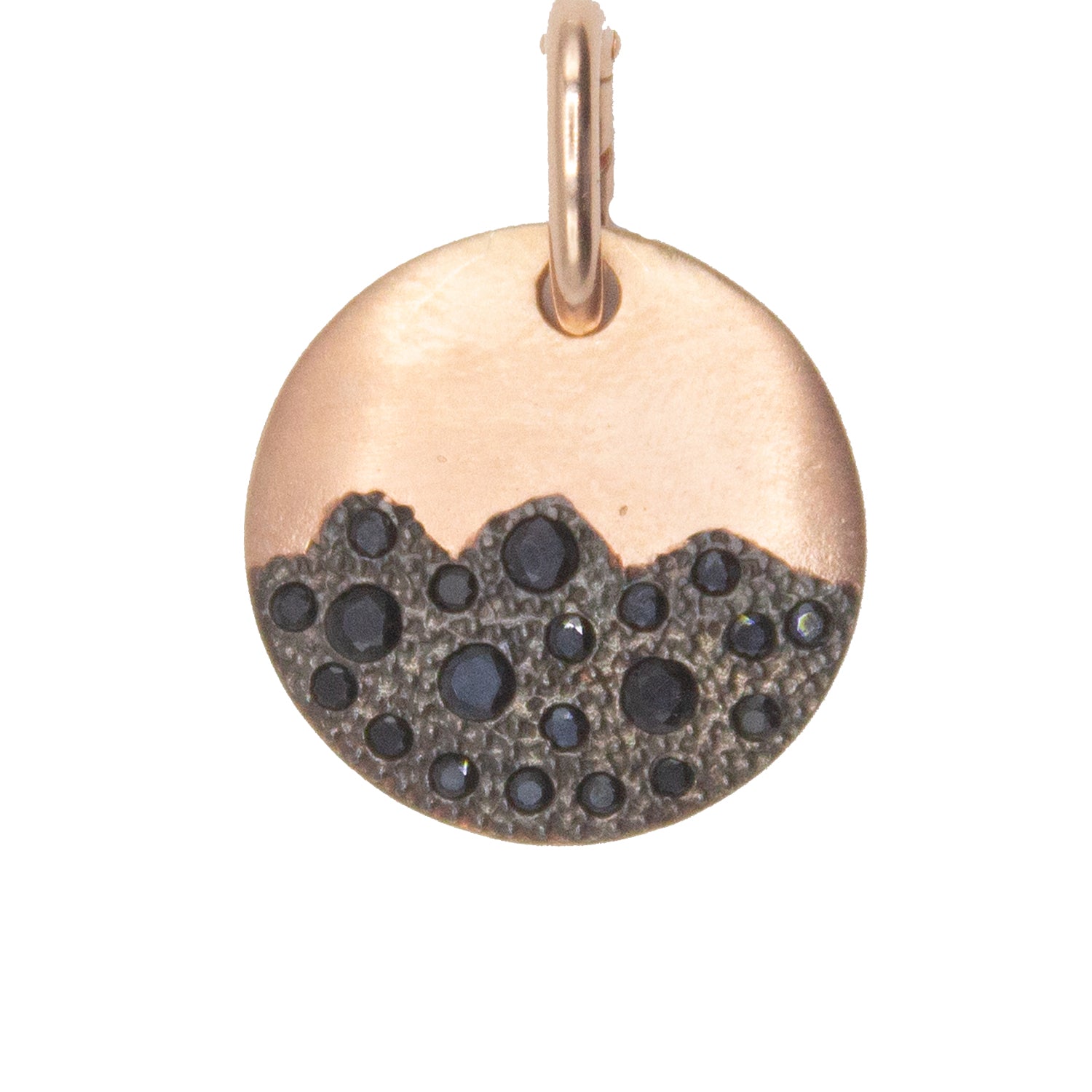 Pendente Tondo Piccolo Tanzanite ag925 rose'