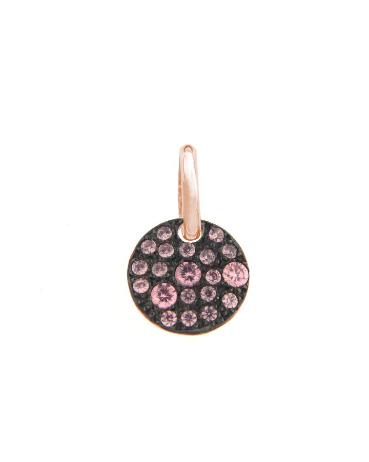 Pendente Tondo Piccolo Tanzanite ag925 rose'