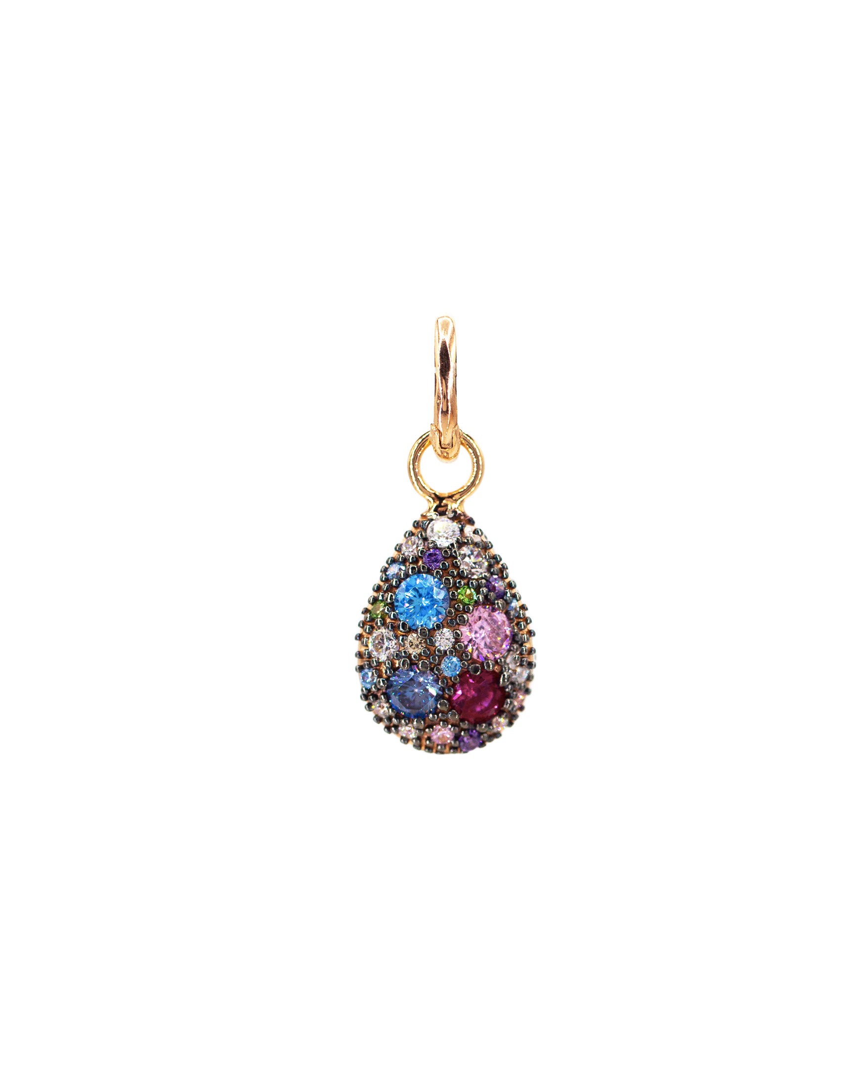 Pendente Drop Piccola Multicolor ag925 rosè