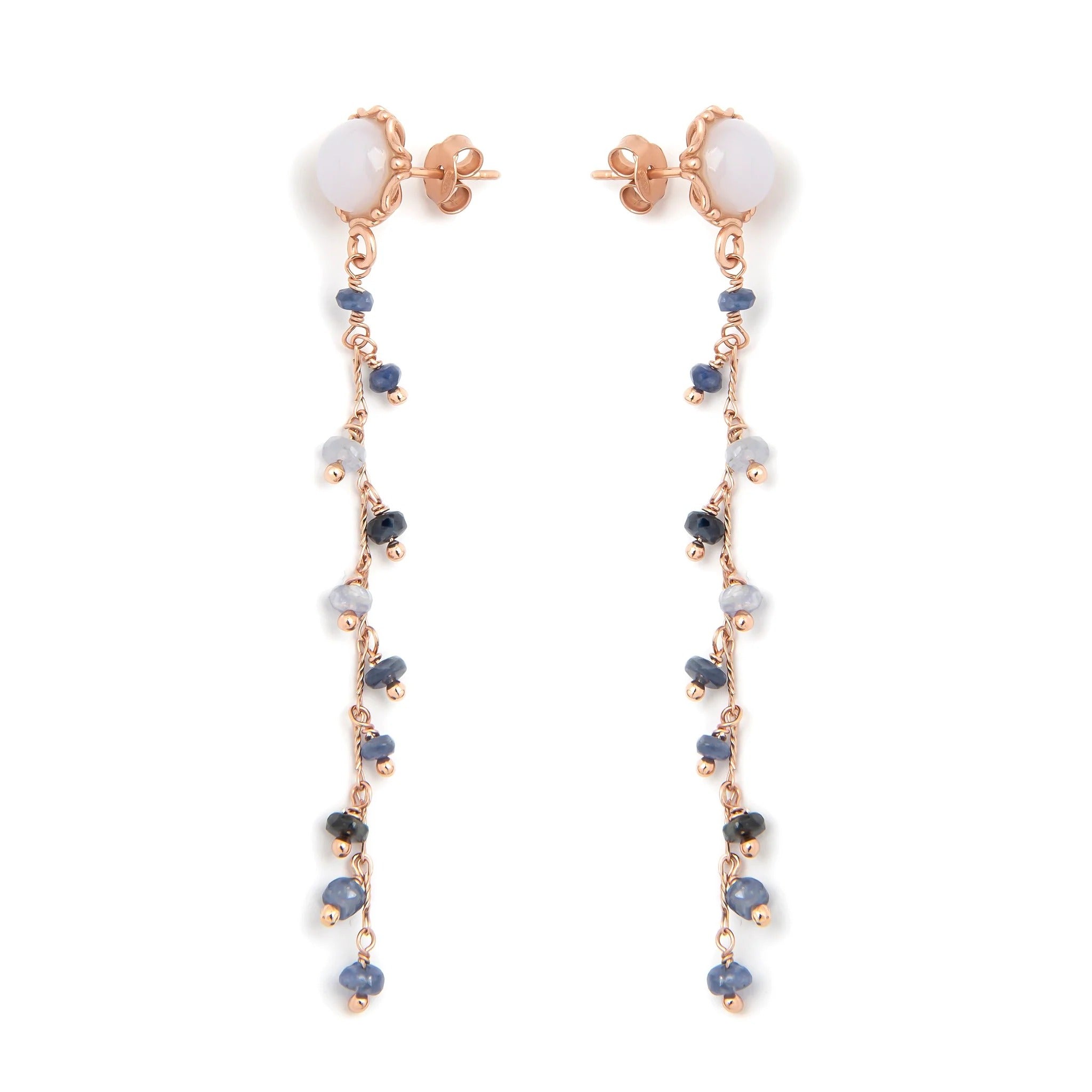 ORECCHINI CALCEDONIO ZAFFIRI B