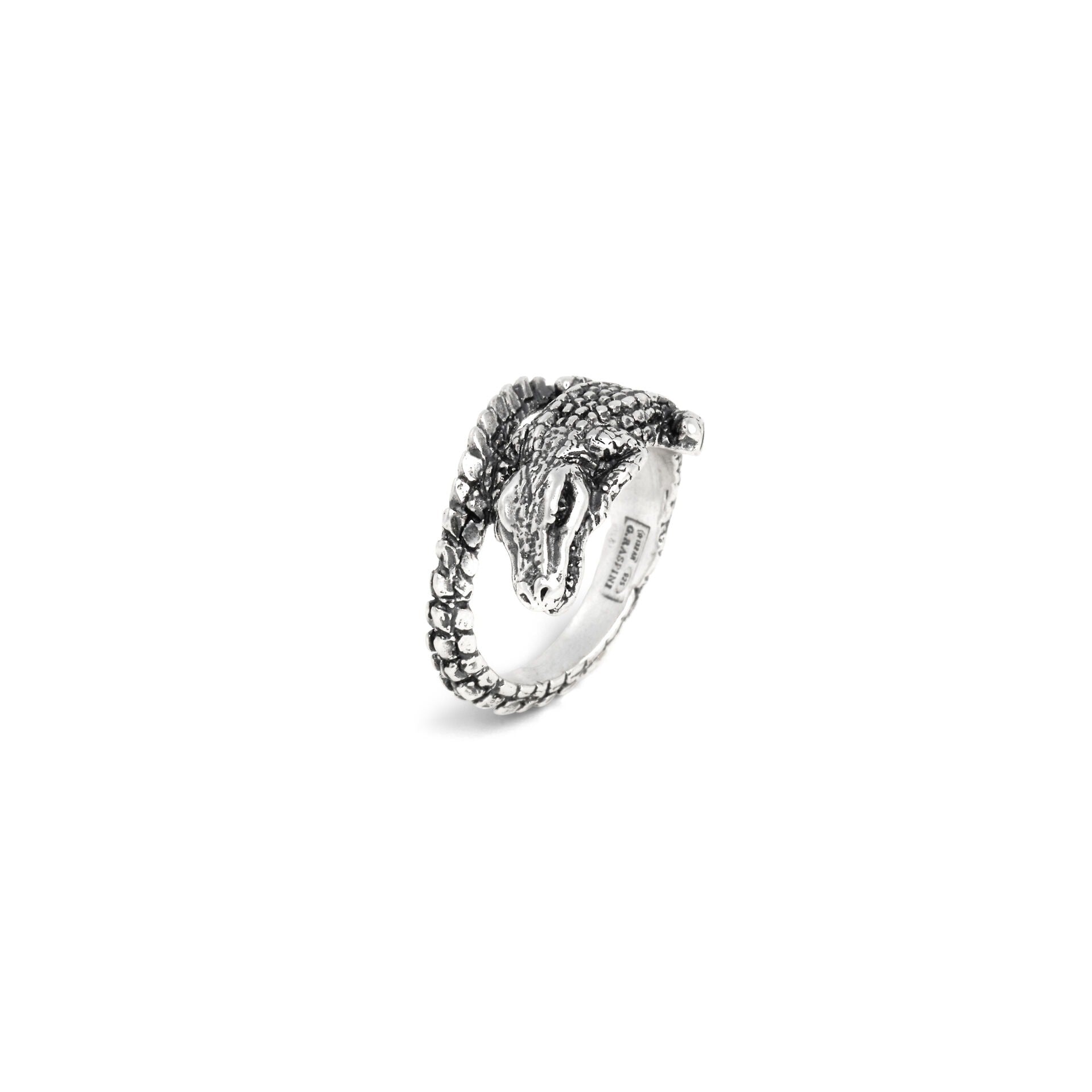 ANELLO MIGNOLO COCCODRILLO mis. 10
