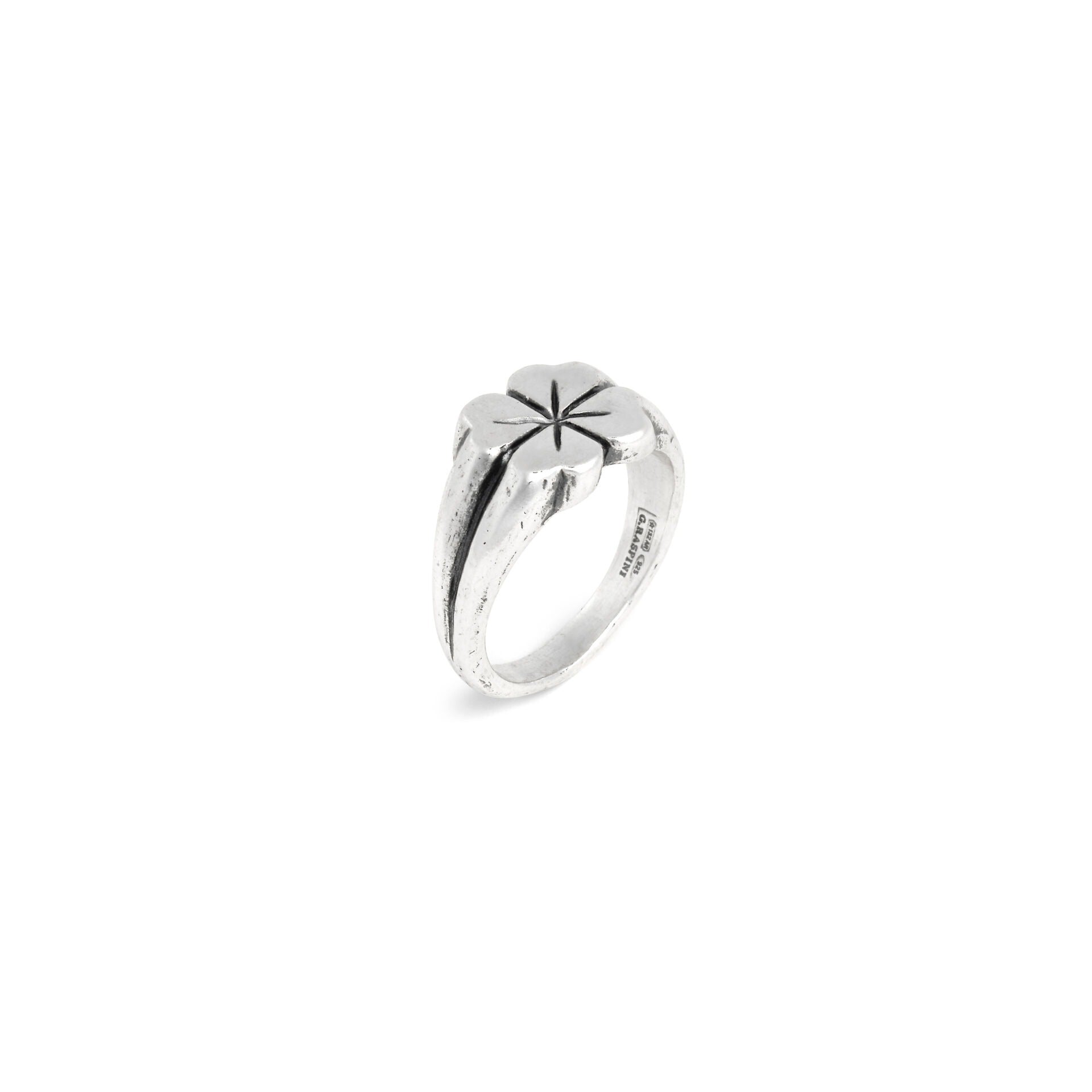 ANELLO MIGNOLO QUADRIFOGLIO mis. 10