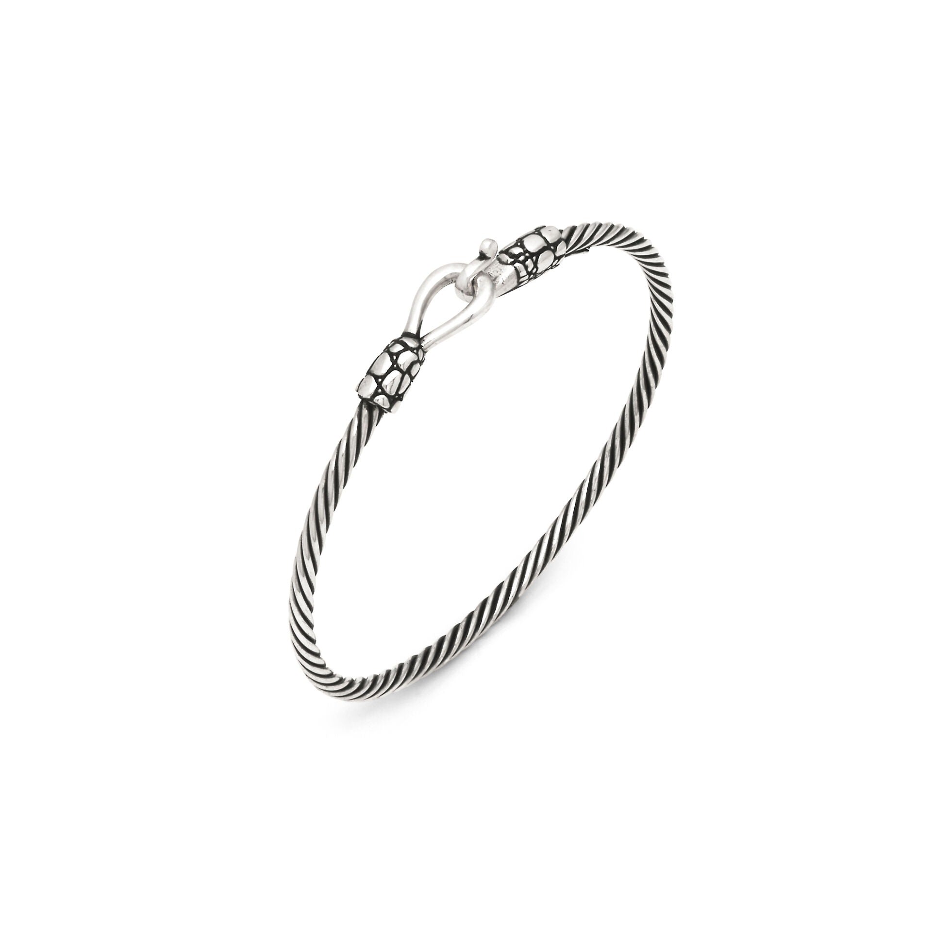BRACCIALE RIGIDO CROCO cm 21